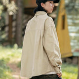 Unisex Shirts Autumn Collar Back Buttoned Shirt