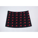 Ashley williams all-over print women's a-line slimming tulle skirt, waist-slimming mini skirt, sweet summer style