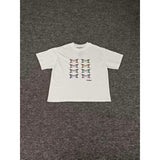 Mertra high street butterfly print short sleeve t-shirt - streetwear, hip-hop, premium aesthetic, niche design, quick-dry