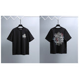 Ch hip-hop t shirts sschsummerbest sellingcolorful towel embroider craft round neck short shirt t sleeves