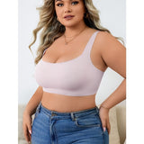 Full figure bra seamless push-up thin style