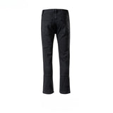 MIJKO Men's Vintage Pants MIJKO wide-footed trousers men's and women's washed old jeans