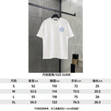 Ch hip-hop t shirts ch short-sleeved sanskrit cross printingloosecasualpure cotton american heavy weight short-sleeved