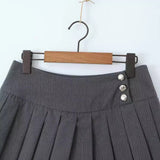 Women Skirt Summer Mini Pleated Skirt