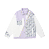 Unisex Jacket Lapel Couple Overalls
