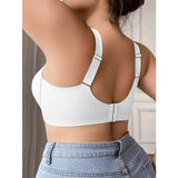 Full figure bra women's push-up lace