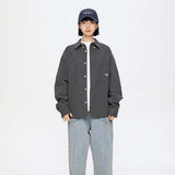 Unisex Hoodie Autumn Pocket Sleeve Printed Shirt