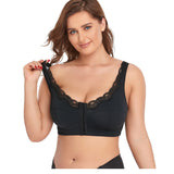 Full figure bra - wireless lace lightly lined