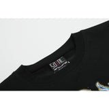 saint m t shirts s.m. sleeping baby graphic crew neck short sleeve pullover