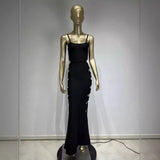 Women Dresses Sexy Hollow-out Camisole Party Dress (Ont0408)