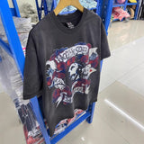 saint m t shirts s.m portrait print crew neck pullover short sleeve top