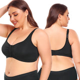 Full figure bra breast shaping