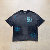 saint m t shirts s.m street graffiti style crew neck pullover short sleeve t-shirt