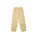 Ashley williams all-over bear print sweatpants - elastic waist, straight leg, women's american retro casual athletic pants