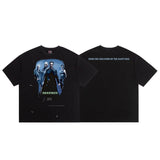 saint m t shirts s.m vintage washed distressed crew neck pullover short sleeve top