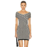 Women Dresses Bandage Dress Party Dress Skirt (Ont0408)