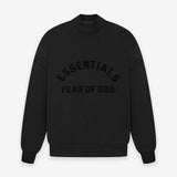 Fog Essentials Sweatshirt Unisex Micro Stand-Up Collar Loose Sweater