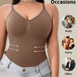 Shapewear bodysuit tummy control butt lifter tank top