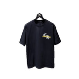 Ch hip-hop t shirts chcouple sanskrit seal roller lettering film loosecasualpure cotton american heavy weight short sleeves