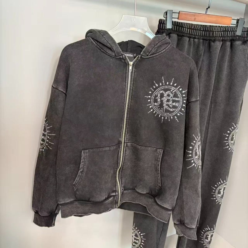 Mixed Emotion Hoodie & Sweatpants 2 piece set