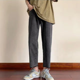 Men Jeans Straight Jeans