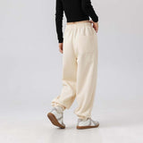 Unisex Pant Autumn Embroidery Drawstring Trousers