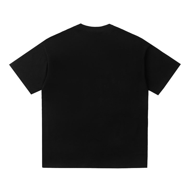 saint m t shirts s.m skull graphic crew neck short sleeve tee