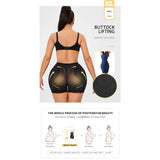 Butt lifter panty low waist hip enlargement