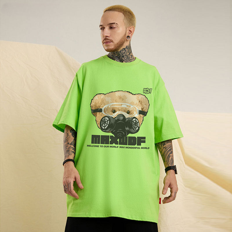 Men T Shirt Short Sleeve T-shirt Hip Hop Oversize