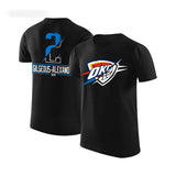 NBA T-Shirts NBA Thunder Alexandria T-Shirt Sports Short Sleeve