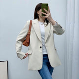 Women Suits Autumn Loose Leisure Professional Suit Jacket