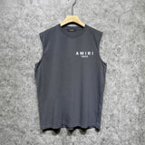 Amiri tank top tokyo bones print
