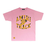 Amiri T Shirts Printed Trendy Pure Cotton