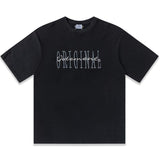 Vetements T Shirts VTM Werther Cute Embroidered Letter Casual Loose Short Sleeves T-shirt