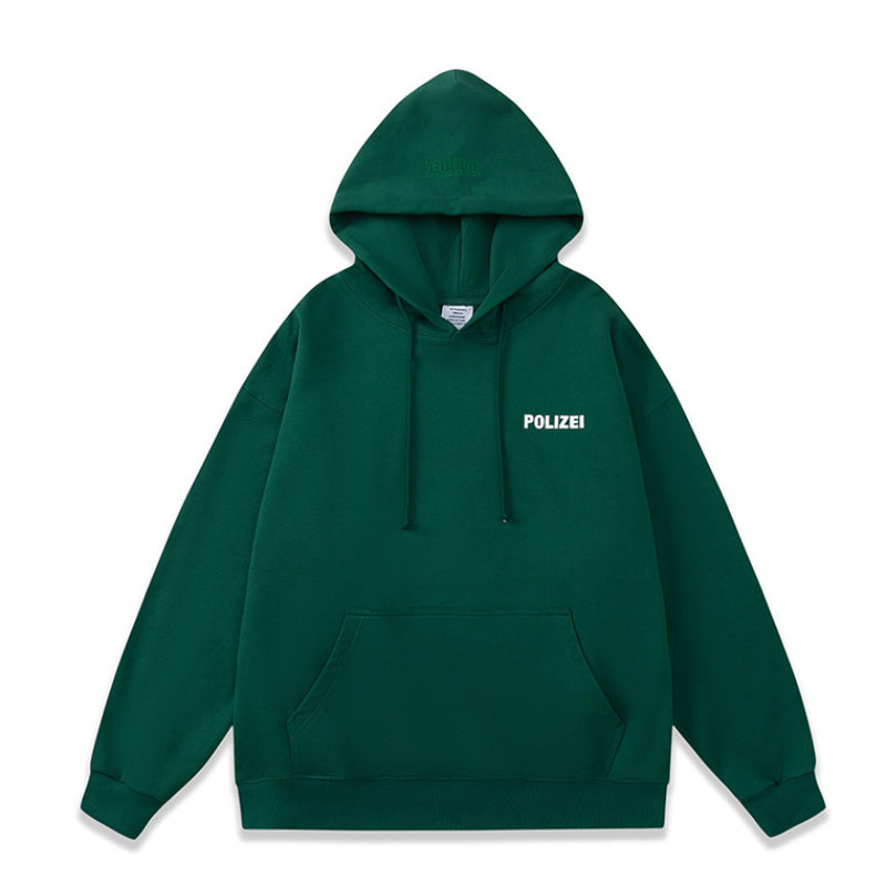 Vetements Hoodie VTM Letter Print Pocket Hooded Sweater