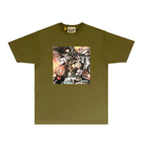 Gallery Dept T Shirt Retro Printed Loose Short-Sleeved Shirt