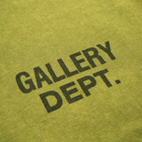 Gallery Dept T Shitrs Short Sleeve Half Sleeve Green
