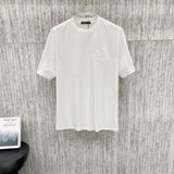 Ch hip-hop t shirts ch cross embroiderloosepure cotton american heavy weight high street casualcasual
