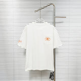 Ch hip-hop t shirts ch short-sleeved flap pocket pants sanskrit letter flocking cross loosecasualamerican heavy weight short-sleeved