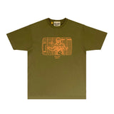 Gallery Dept T Shirt Retro Printed Loose Short-Sleeved Shirt