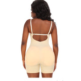 Shapewear Bodysuit Lace Suspender Tie