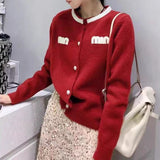 Women Knitted Cardigan Knitwear Autumn and Winter