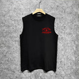 Amiri tank top artistic word printing