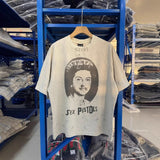 saint m t shirts s.m vintage portrait graphic crew neck short sleeve top