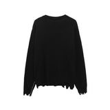 Saint m t sweater s.m letter series pattern knitted crewneck pullover sweater wholesale