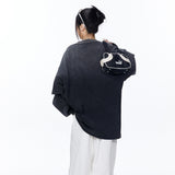 Unisex Hoodie Autumn Simplicity Loose T-shirt