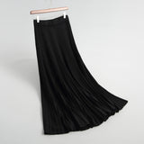 Women Knitted Skirt Split Skirt