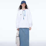 Unisex Hoodie Autumn Crew Neck Casual Loose Sweatshirt
