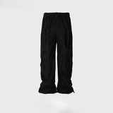 MIJKO Men's Vintage Pants MIJKO Functional Pants Men's and Women's Drawstring Casual Pants