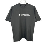 Ch hip-hop t shirts ch short-sleeved casual cross flower sanskrit logo loosecasualpure cotton american heavy weight short-sleeved